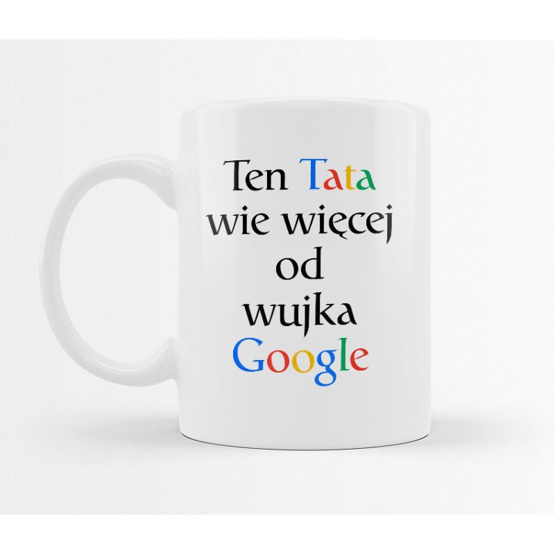 Kubek dla Taty Google